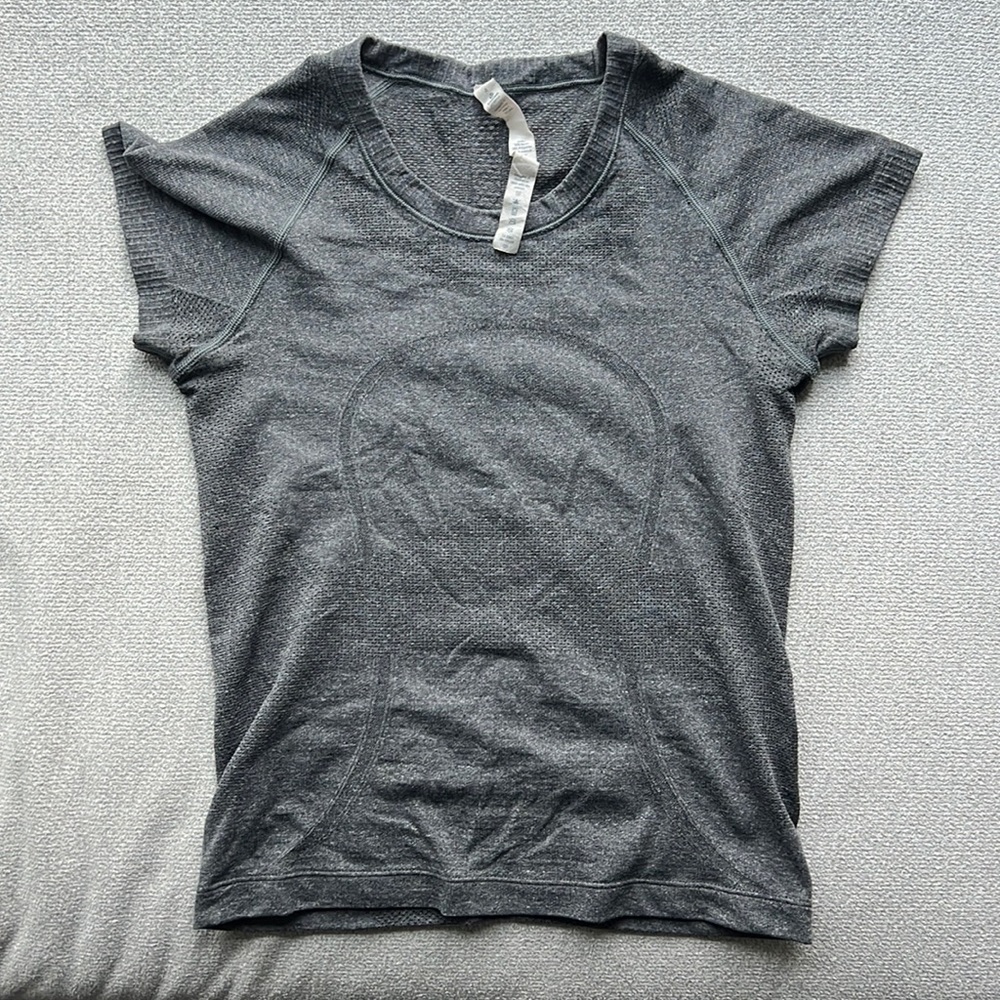 Lululemon Gray Swiftly Tech short sleeve